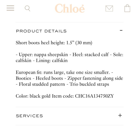 Chloé NWT Susanna Short Boots - 2 dust bags included - Picture 7 of 10